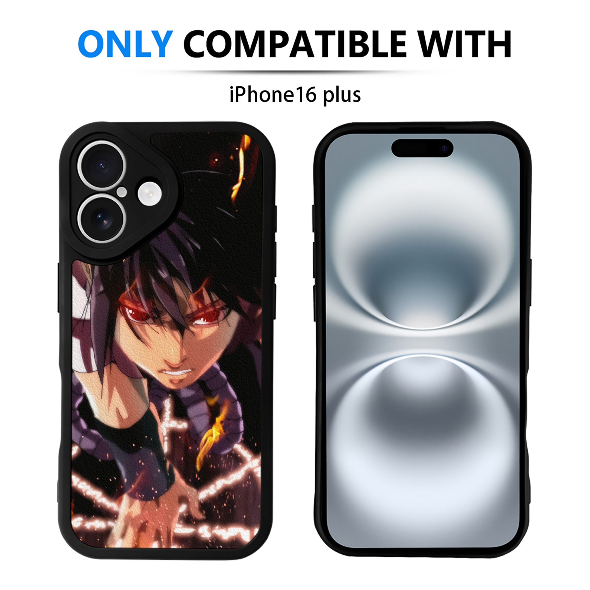 （画像用） NARUTO -ナルト- NARUTO -ナルト- 疾風伝 【iPhone 16シリーズ対応】シリコンスマホケース（レザー調） 材質：シリコン